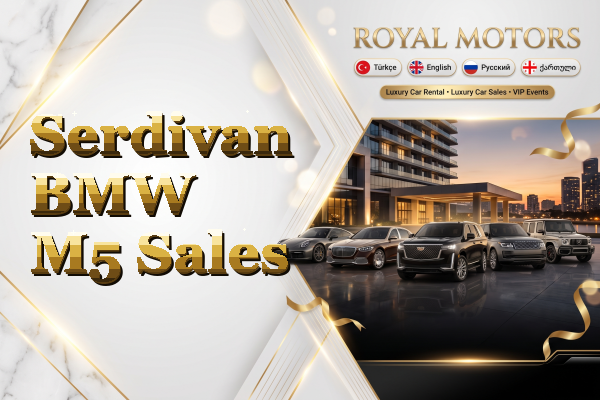 Serdivan BMW M5 Sales