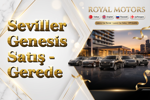 Seviller Genesis Satış - Gerede