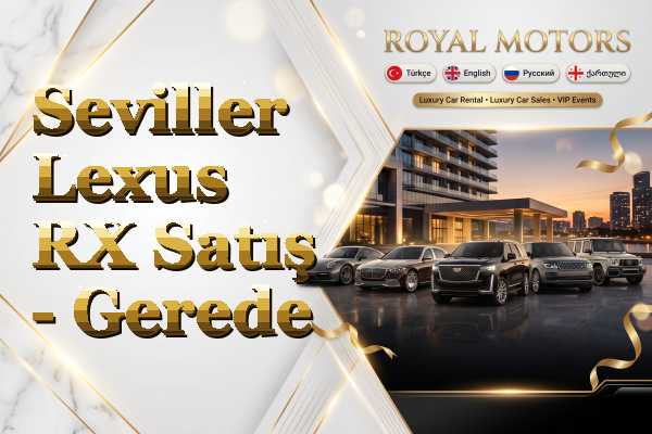 Seviller Lexus RX Satış - Gerede