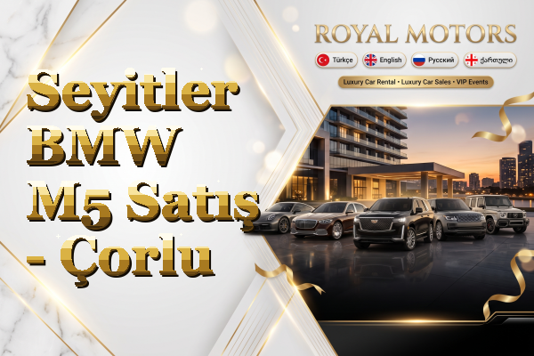 Seyitler BMW M5 Satış - Çorlu