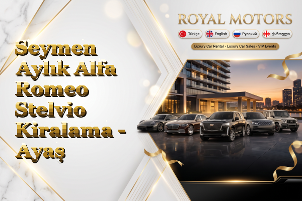 Seymen Aylık Alfa Romeo Stelvio Kiralama - Ayaş