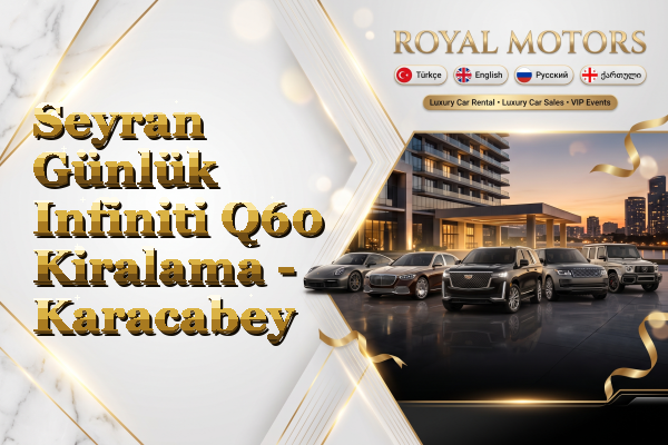 Seyran Günlük Infiniti Q60 Kiralama - Karacabey