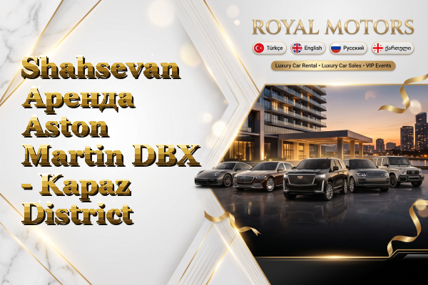 Shahsevan Аренда Aston Martin DBX - Kapaz District