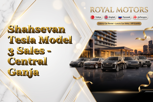Shahsevan Tesla Model 3 Sales - Central Ganja
