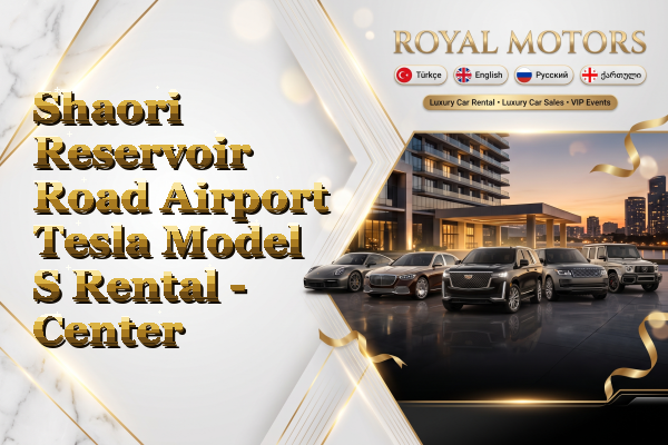 Shaori Reservoir Road Airport Tesla Model S Rental - Center