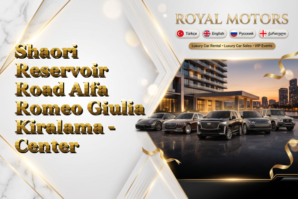 Shaori Reservoir Road Alfa Romeo Giulia Kiralama - Center