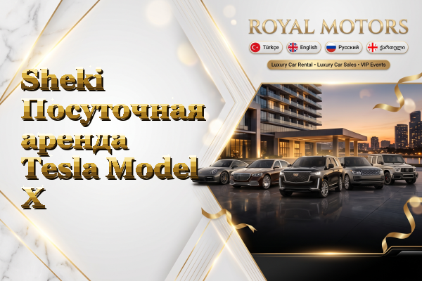 Sheki Посуточная аренда Tesla Model X