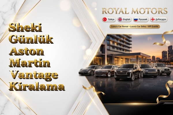 Sheki Günlük Aston Martin Vantage Kiralama