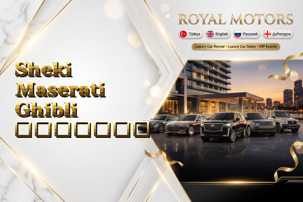 Sheki Maserati Ghibli გაყიდვა