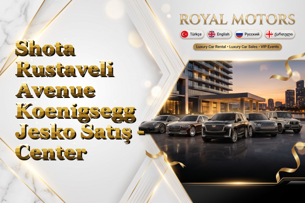 Shota Rustaveli Avenue Koenigsegg Jesko Satış - Center