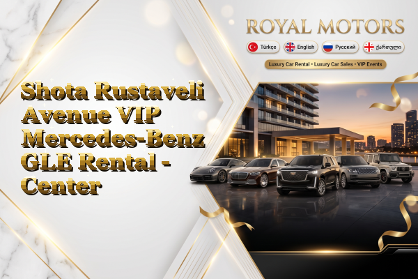 Shota Rustaveli Avenue VIP Mercedes-Benz GLE Rental - Center