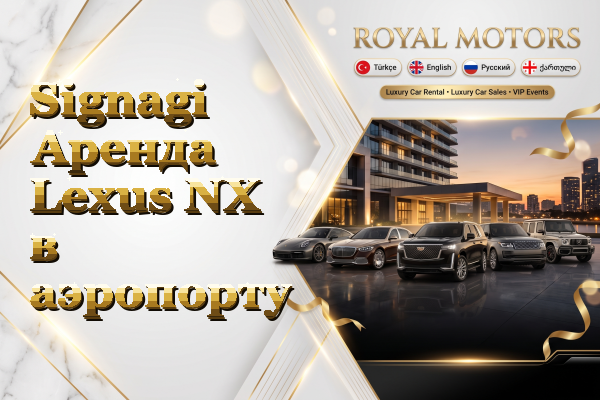 Signagi Аренда Lexus NX в аэропорту