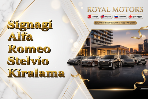 Signagi Alfa Romeo Stelvio Kiralama