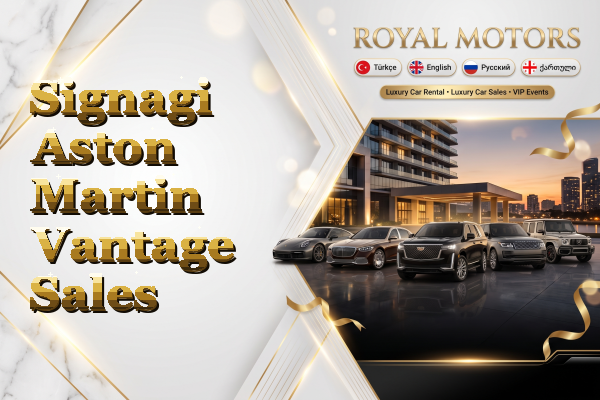 Signagi Aston Martin Vantage Sales
