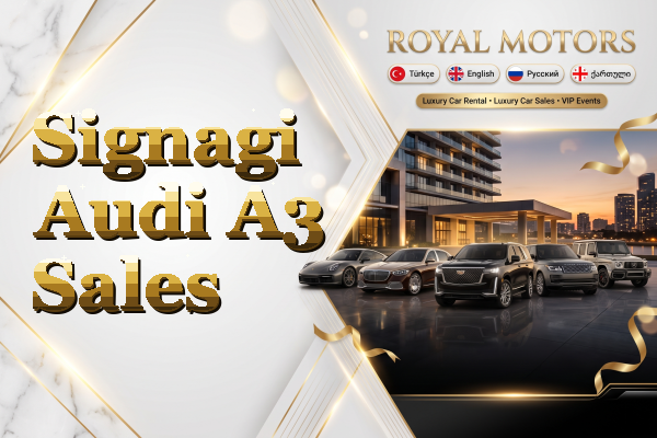 Signagi Audi A3 Sales