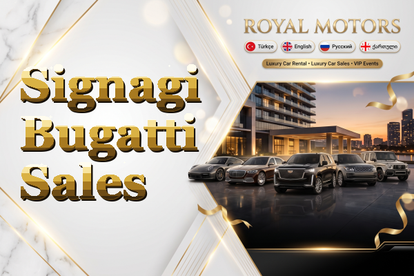 Signagi Bugatti Sales