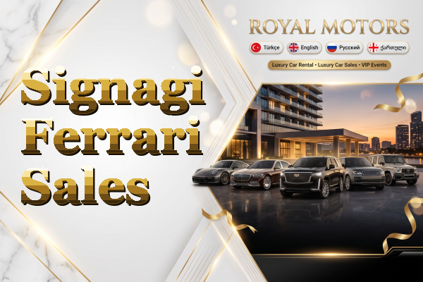 Signagi Ferrari Sales
