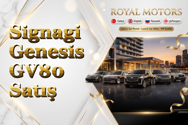 Signagi Genesis GV80 Satış