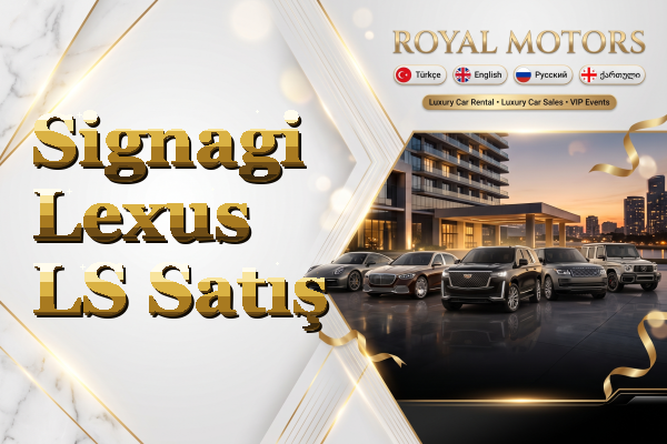 Signagi Lexus LS Satış