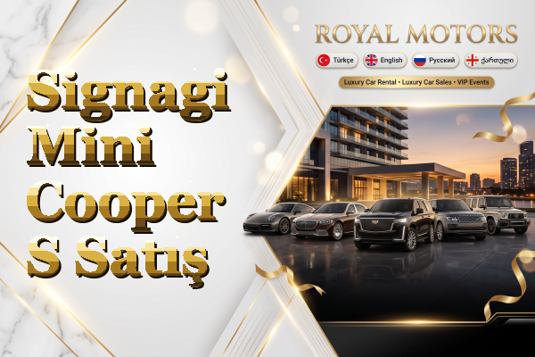 Signagi Mini Cooper S Satış