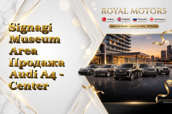 Signagi Museum Area Продажа Audi A4 - Center