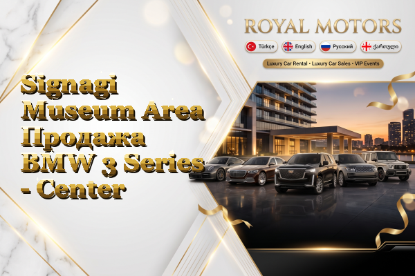 Signagi Museum Area Продажа BMW 3 Series - Center