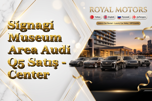 Signagi Museum Area Audi Q5 Satış - Center