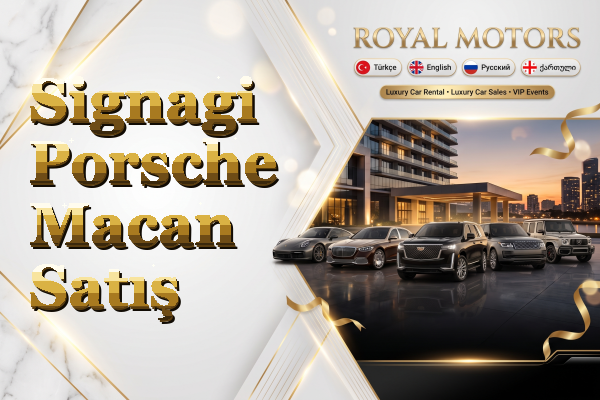 Signagi Porsche Macan Satış