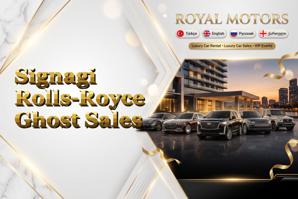 Signagi Rolls-Royce Ghost Sales