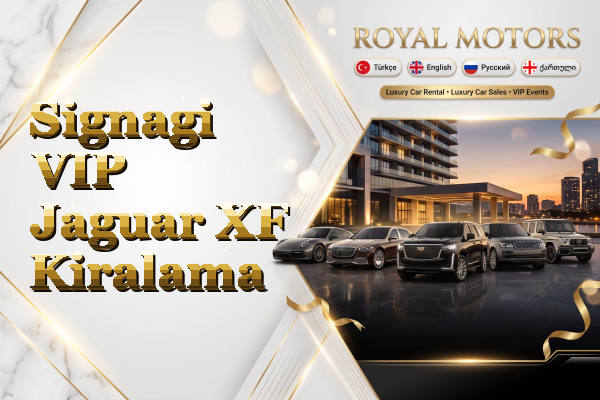 Signagi VIP Jaguar XF Kiralama