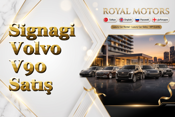 Signagi Volvo V90 Satış