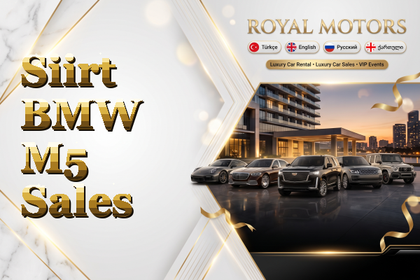Siirt BMW M5 Sales