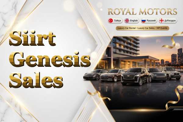 Siirt Genesis Sales