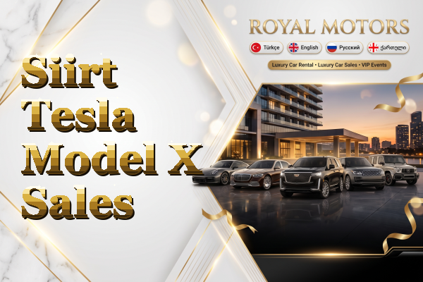 Siirt Tesla Model X Sales
