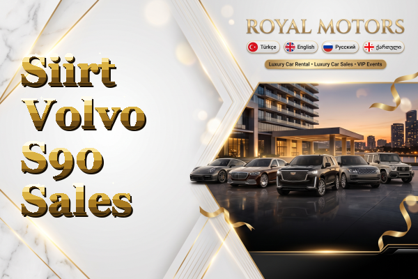 Siirt Volvo S90 Sales