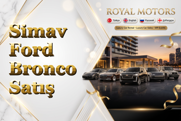 Simav Ford Bronco Satış