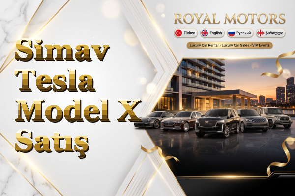 Simav Tesla Model X Satış