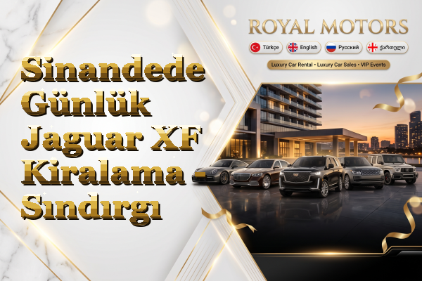Sinandede Günlük Jaguar XF Kiralama - Sındırgı