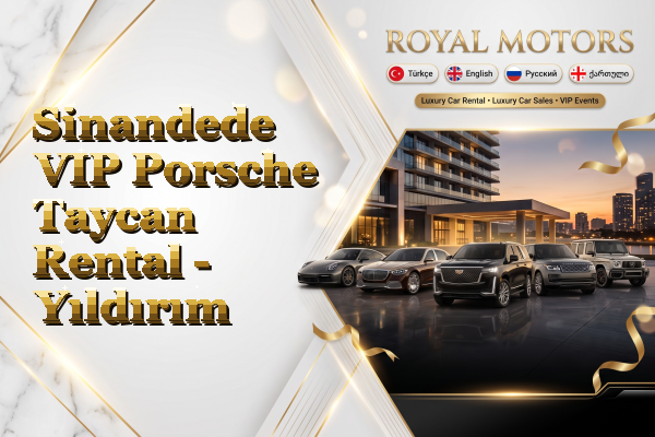 Sinandede VIP Porsche Taycan Rental - Yıldırım