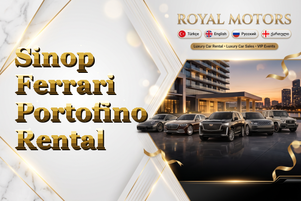 Sinop Ferrari Portofino Rental