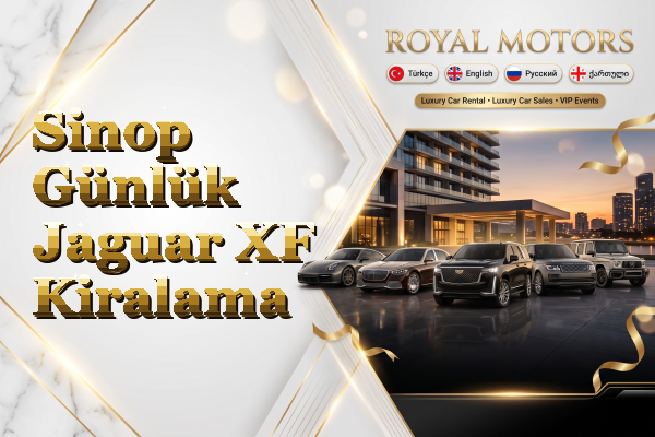 Sinop Günlük Jaguar XF Kiralama