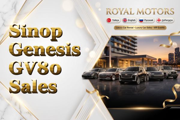 Sinop Genesis GV80 Sales