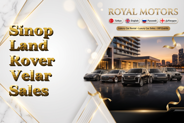 Sinop Land Rover Velar Sales