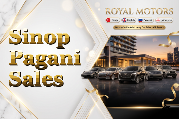 Sinop Pagani Sales