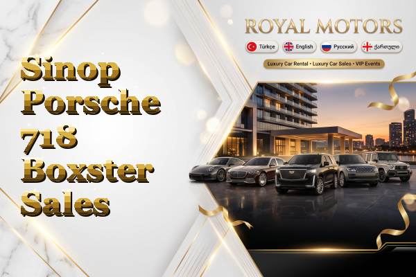 Sinop Porsche 718 Boxster Sales