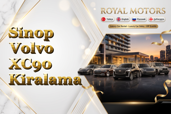Sinop Volvo XC90 Kiralama