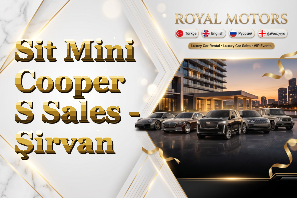 Sit Mini Cooper S Sales - Şirvan