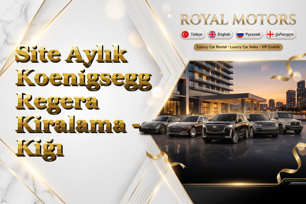 Site Aylık Koenigsegg Regera Kiralama - Kiğı
