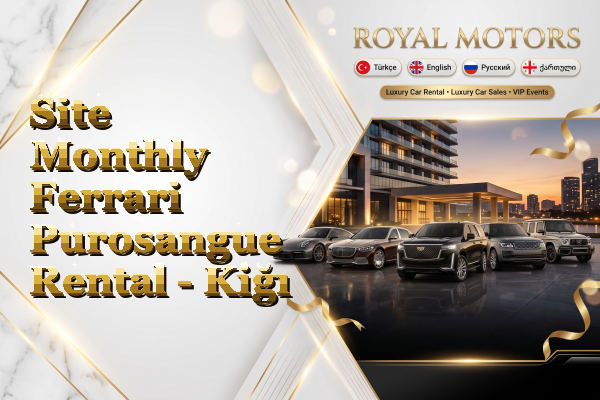 Site Monthly Ferrari Purosangue Rental - Kiğı