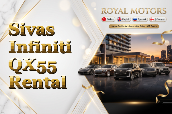 Sivas Infiniti QX55 Rental